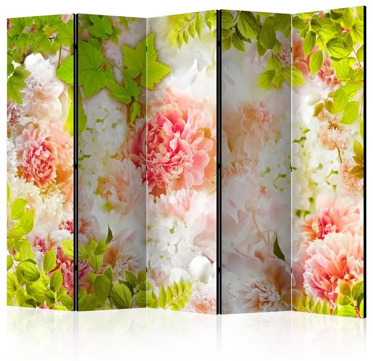 Paravento  Bright peonies II [Room Dividers]  Colore ---, Dimensioni e Misure 225x172