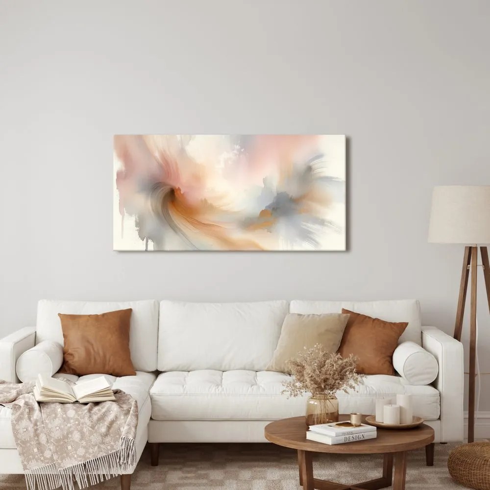 Quadro su tela – Astrazione in colori pastello
