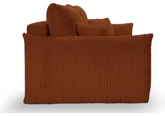 Divano letto 2 posti FRIDA marrone