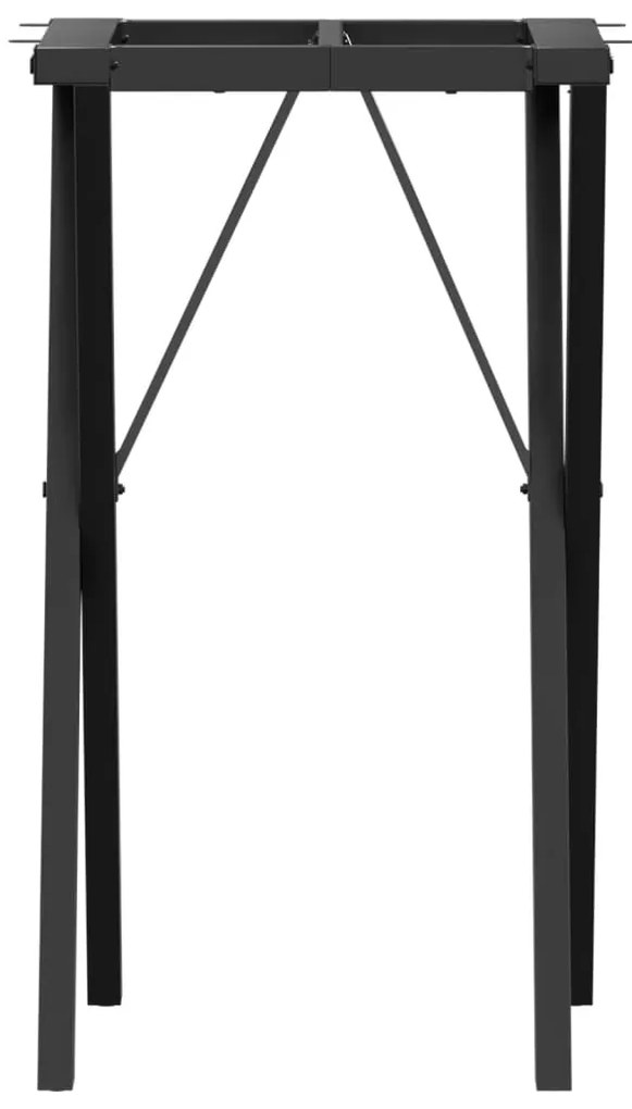 Telaio gambe a x per tavolo da pranzo 40x40x73 cm in ghisa