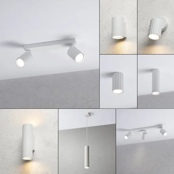 Brilagi - Faretto CRISPINA 2xGU10/10W/230V bianco