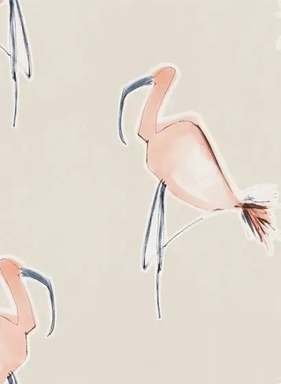 Scion Carta da parati Zanzibar - Peach