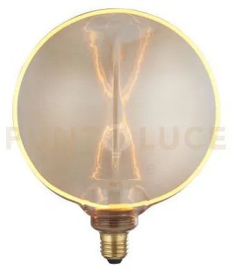 Lampada decorativa - vetro ambra, 4w, 1800k, 190lm