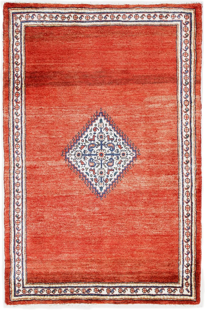 Rizbaft Tappeto 130x90 (Iran) Annodato A Mano
