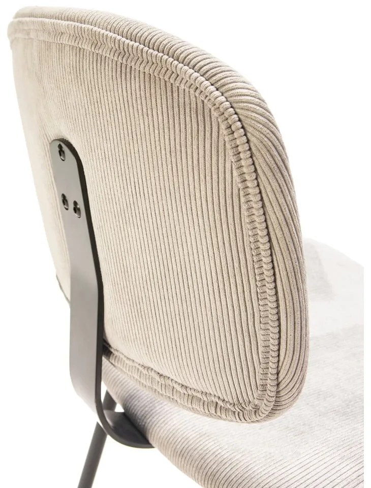 Set di sgabelli da bar grigio chiaro 2pz (altezza seduta 66 cm) Arus - Marckeric