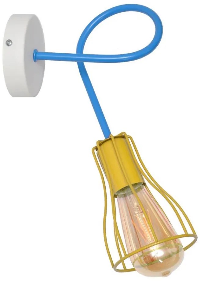 Applique OXFORD 1xE27/15W/230V giallo