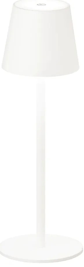 Lampada da tavolo dimmerabile a LED bianchi con sensore di movimento e paralume in metallo (altezza 38 cm) Tropea - Fischer &amp; Honsel