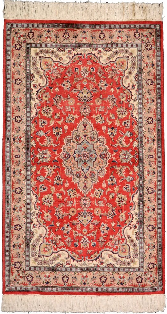 Tabriz Tappeto orientale 160 x 100 Beige (Pakistan) Annodato A Mano