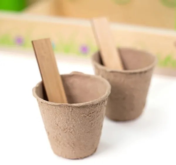 Bigjigs Toys - Set da giardinaggio in cassetta