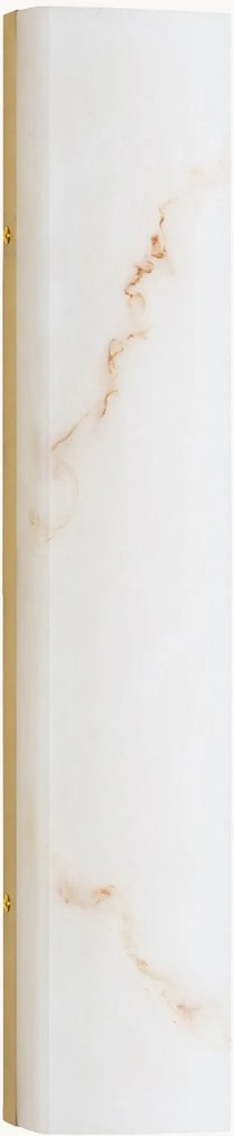 Applique a LED effetto alabastro Shado