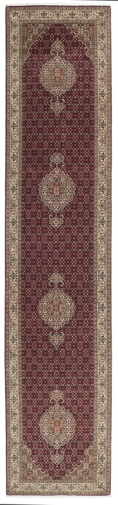 Tabriz Tappeto persiano 80 x 400 (Iran) Annodato A Mano