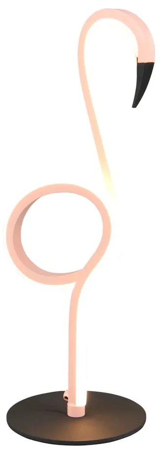 Lampada da tavolo rosa (altezza totale 35 cm) Ingo – Reality