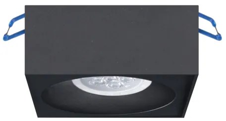 Faretto da incasso BALI 1xGU5,3/MR16/25W/12V quadrato nero