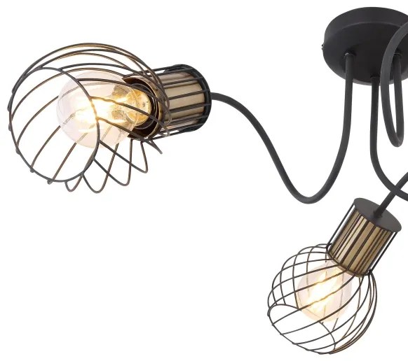 Globo 54013-3 - Lampadario a plafone ARGUSTO 3xE27/40W/230V