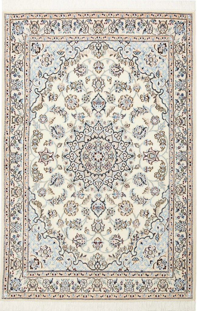 Nain Tappeto persiano 100 x 150 (Iran) Annodato A Mano