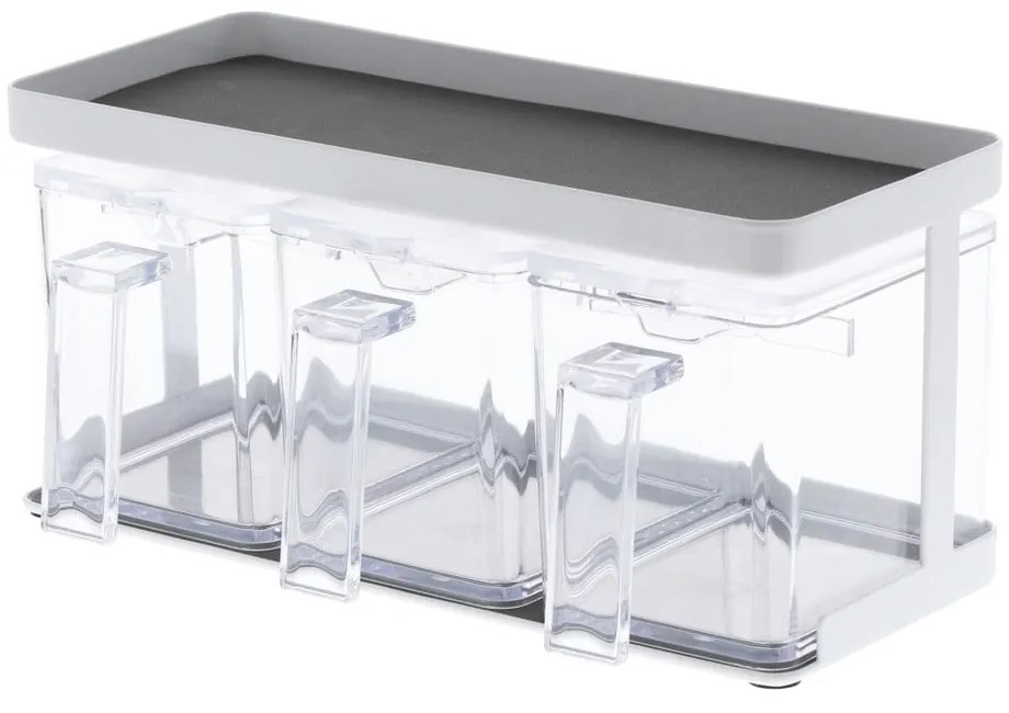 Set di contenitori per alimenti per la farina/per i prodotti alimentari sfusi 3 pz Tower – YAMAZAKI