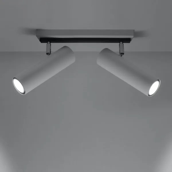 Faretto DIREZIONE 2xGU10/40W/230V bianco