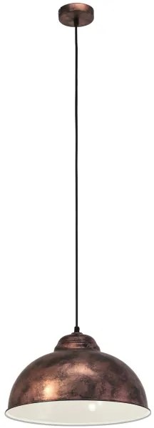 Eglo 49248 - Lampadario TRURO 2 1xE27/60W/230V