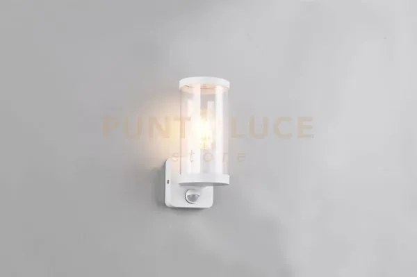 Bonito applique da esterno in fusione di alluminio colore bianco e ...
