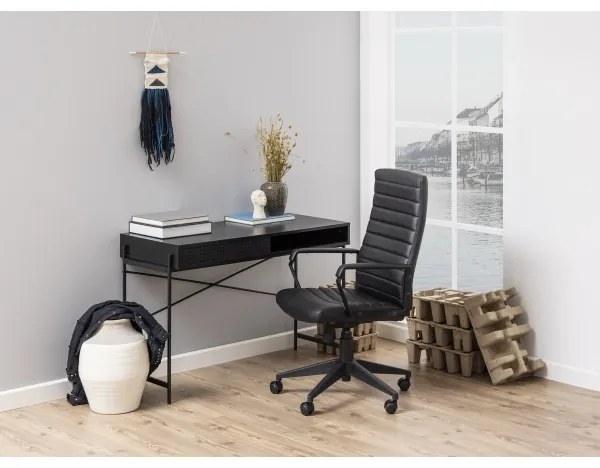 Scrivania AXEL quercia/nero