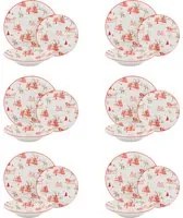 Servizio 18 piatti porcellana Nordic Christmas