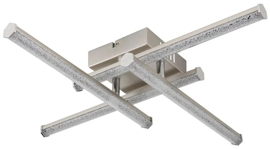 Globo 67346-24 - Plafoniera LED KIRINA LED/24W/230V 4000K cromo opaco