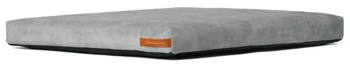 Materasso grigio chiaro per cani in ecopelle 50x60 cm SoftPET Eco M - Rexproduct
