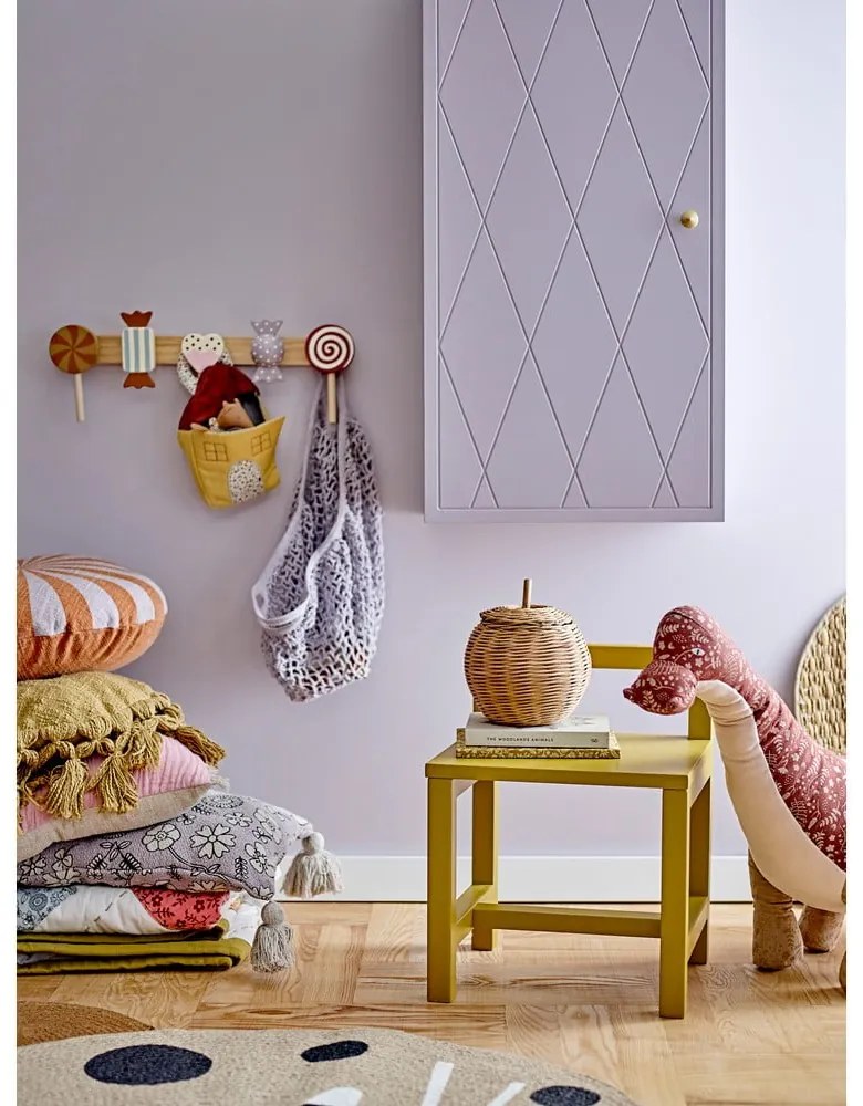 Appendiabiti da parete in legno di pino per bambini Rudy - Bloomingville Mini