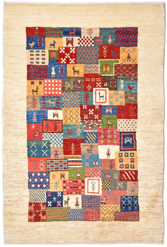 Loribaft Tappeto 150x100 (Iran) Annodato A Mano