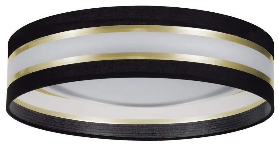 Plafoniera LED dimmerabile SMART CORAL GOLD LED/24W/230V nero/oro + TC