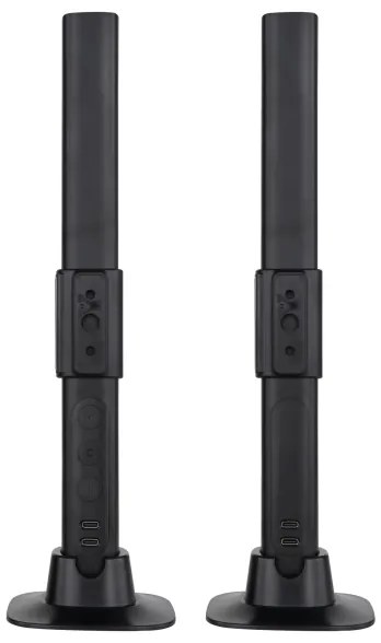 Globo 25895SH - SET 2x LED RGB Lampada da tavolo dimmerabile LED/2W/5V Wi-Fi Tuya