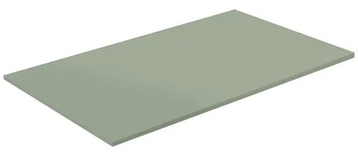 Top per lavabo Compatech VISOBATH L 81 x H 1.2 x P 46 cm verde muschio mdf, opaco