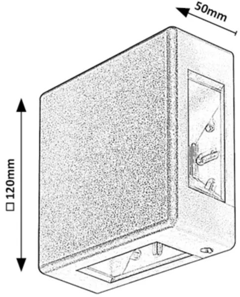 Rabalux 7318 - Applique LED da esterno LIPPA LED/6W/230V IP54 bianco