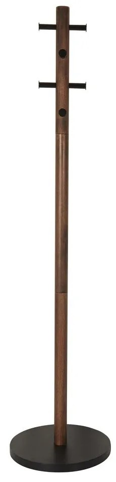 Appendino in legno nero in gomma naturale Pillar - Umbra