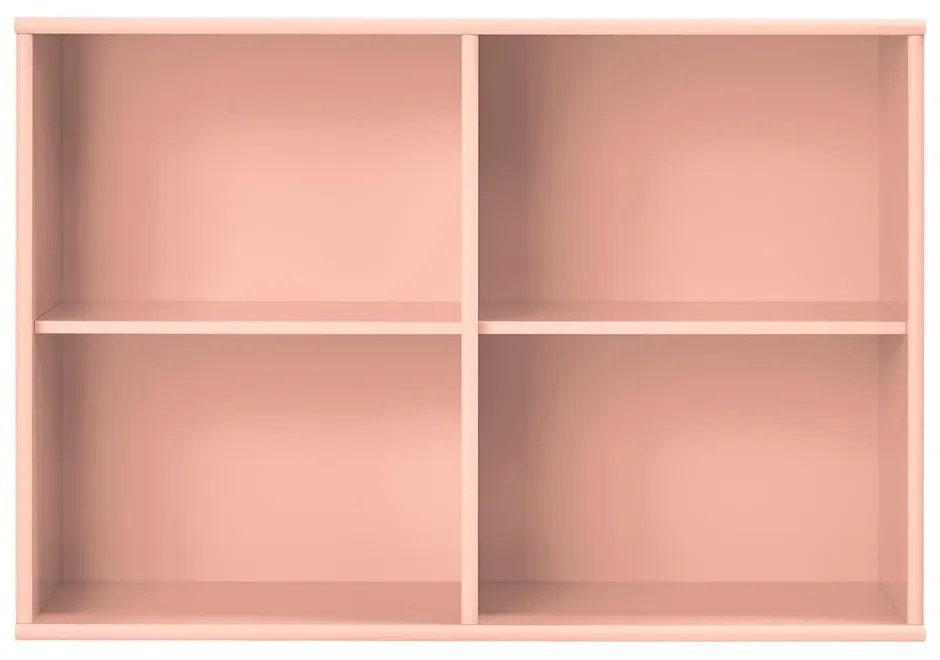 Libreria rosa da appendere 89x61x32,5 cm Mistral – Hammel Furniture