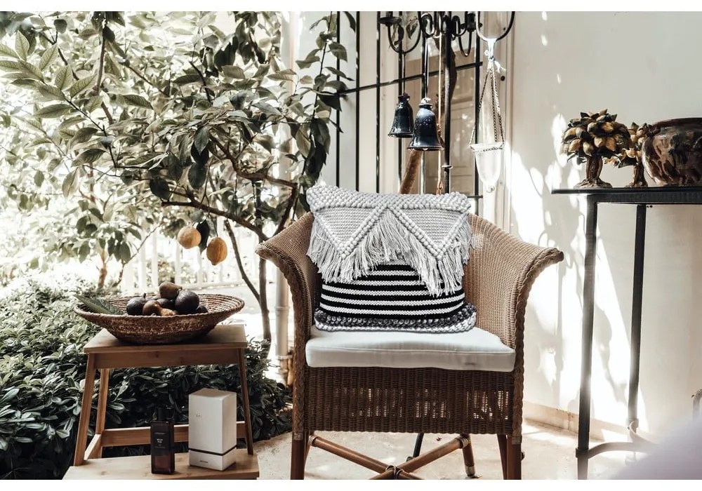 Cuscino per esterni in plastica riciclata Hobart, 45 x 45 cm - Green Decore