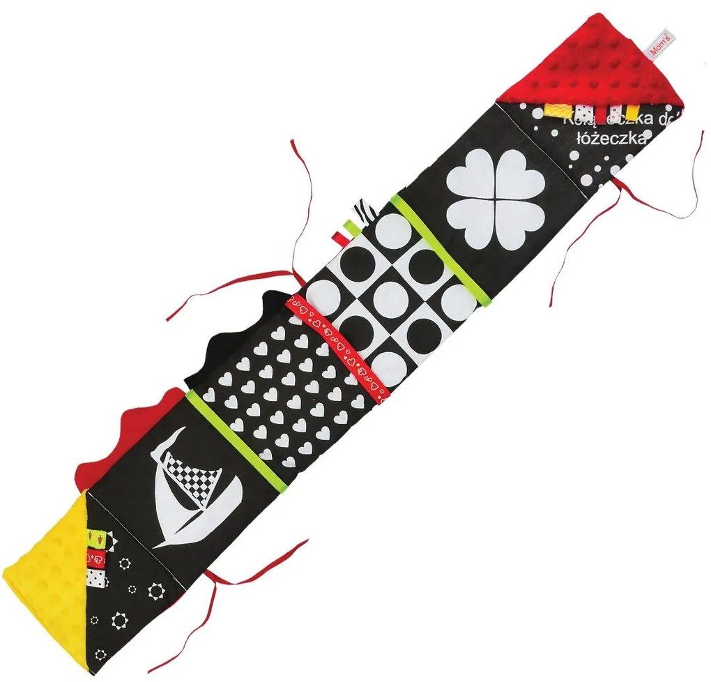 Mom's Care - paracolpi appendibile per lettini - Colori contrastanti