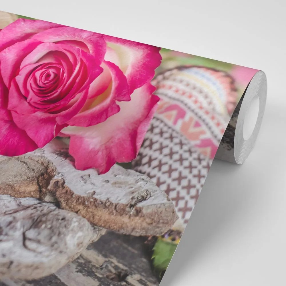 Carta da parati – Rosa d'amore