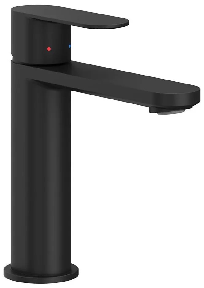 Ravak X070458 - Miscelatore per lavabo CHROME 17,7 cm nero