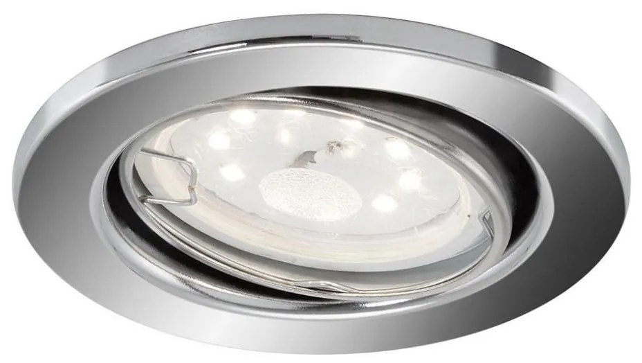 Briloner 8315-018 - Luce da bagno da incasso LED 1xGU10/5W/230V IP23