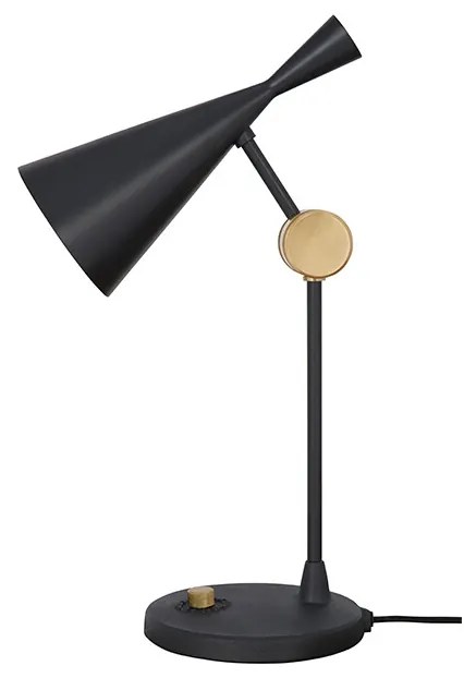 Tom Dixon - Beat Lampada da Tavolo Matt Black/Brass Tom Dixon