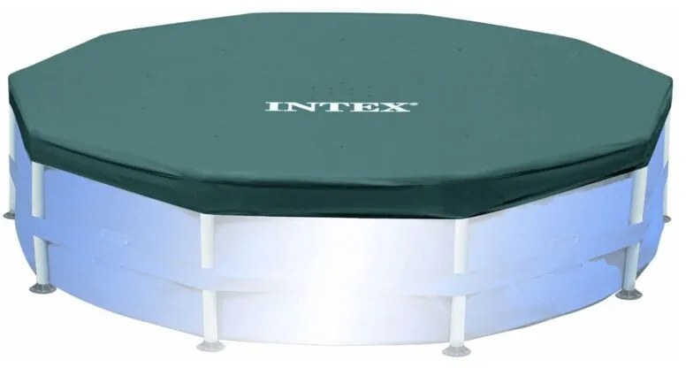 Intex - 28030 Copripiscina, Protegge dai detriti, Multicolore 305 cm