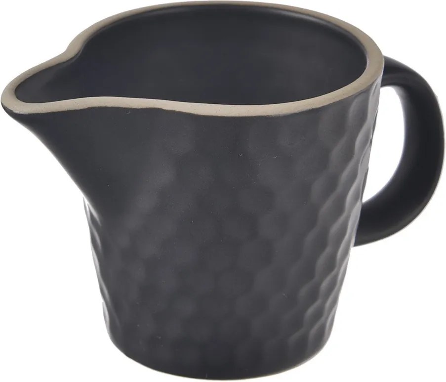 Lattiera nera in ceramica 100 ml Tea Time – Orion