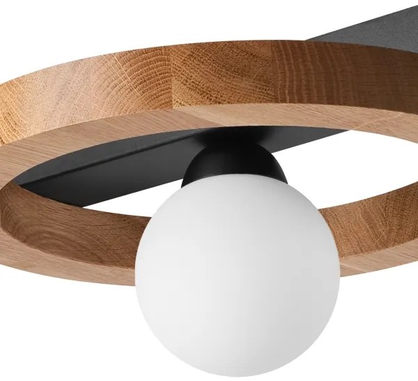 Faretto OTIS 1xG9/5W/230V + 2xE27/15W/230V quercia