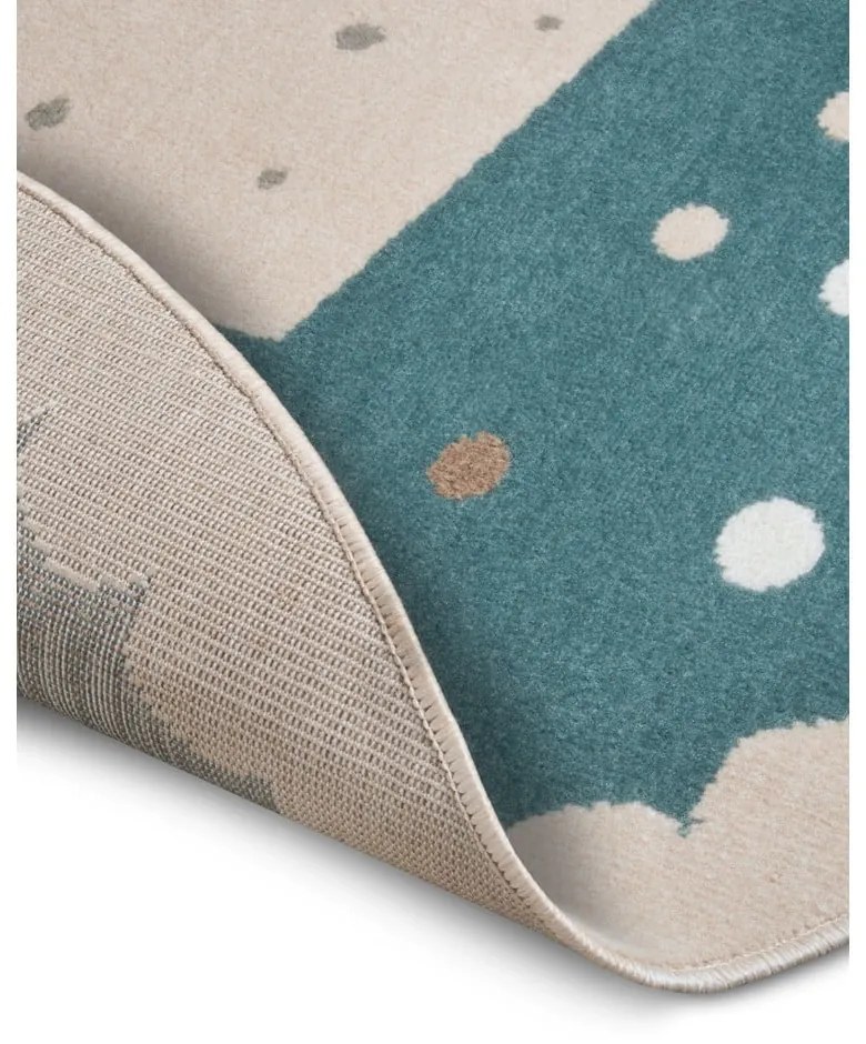 Tappeto blu per bambini ø 100 cm Crown - Hanse Home