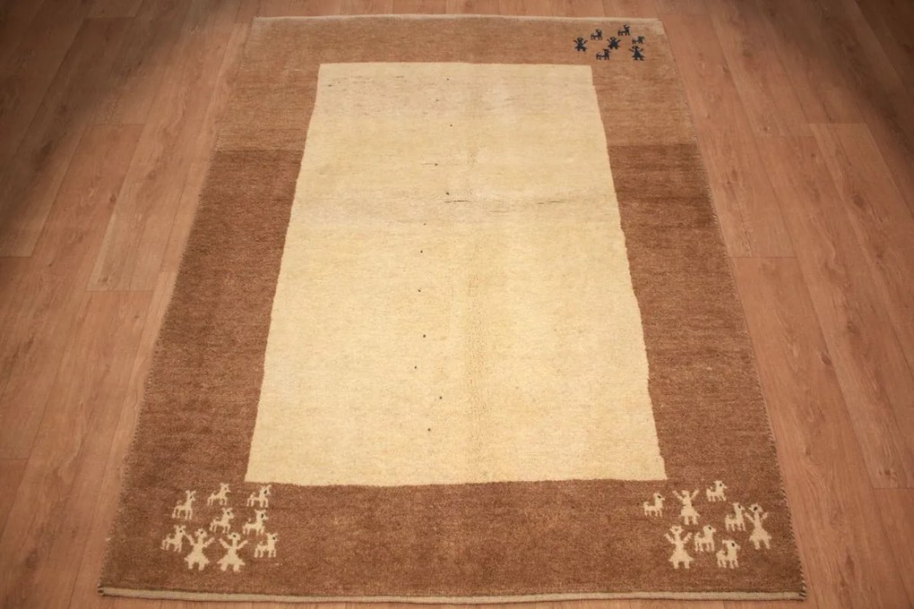 Gabbeh Tappeto 150x210 (Iran) Annodato A Mano