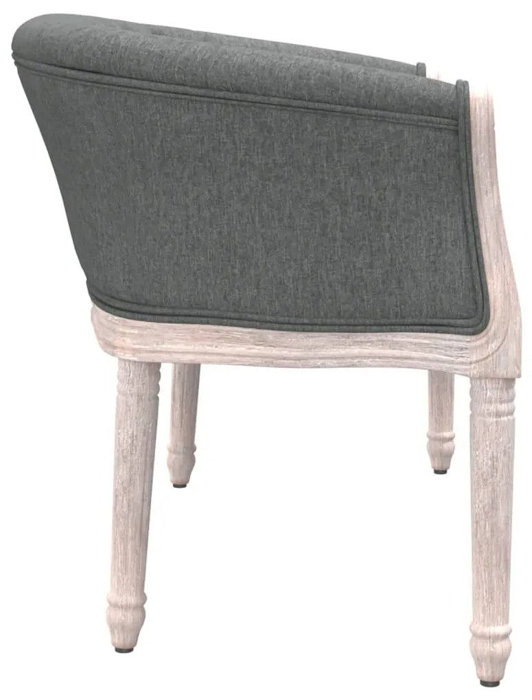 Panca Grigio Scuro 98x56x69 cm in Tessuto