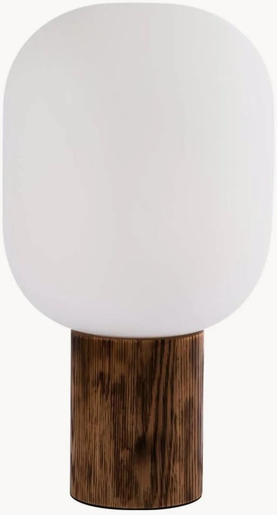 Lampada da tavolo in legno di quercia Skene