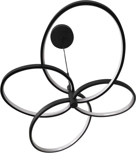 Lampada a sospensione LED su cavo RIBBON LED/37W/230V 4000K nero