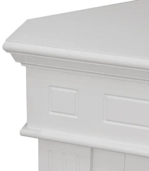 Camino elettrico da terra ad angolo Bianco FORD L110 x P63 x H102 cm